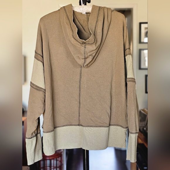 Anthropologie Daily Practice Boxy Pullover Sweatshirt Hoodie - Picture 4 of 8